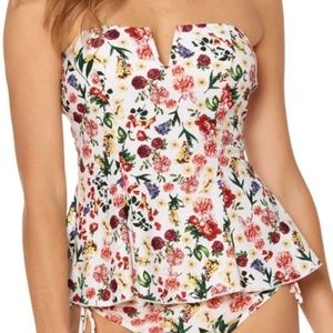 Jessica Simpson garden party bathing suit top